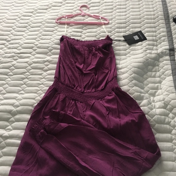 Paradise USA Pants - Adorable purple romper
