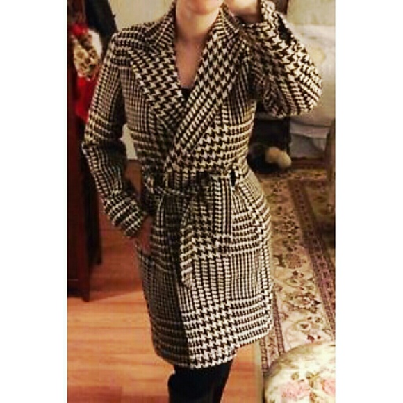 j crew houndstooth coat