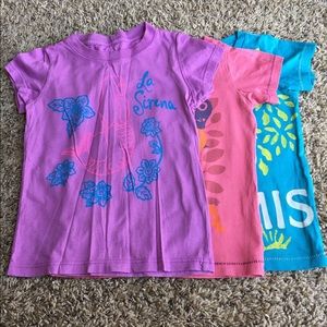 Peek little peanut tees (2) 18-24 months