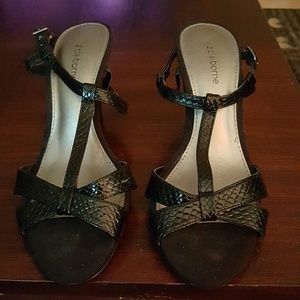 Liz Claiborne Black Sandals