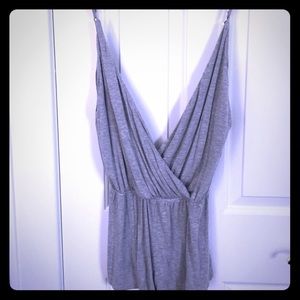 Gray Bathing suit coverup