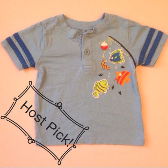 BOGO FREE - Boys Fishing Tee