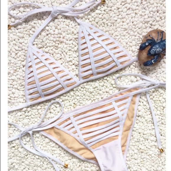 White String Bikini