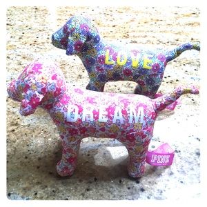 2 VS PINK DOGS! Selling them together! Great deal!