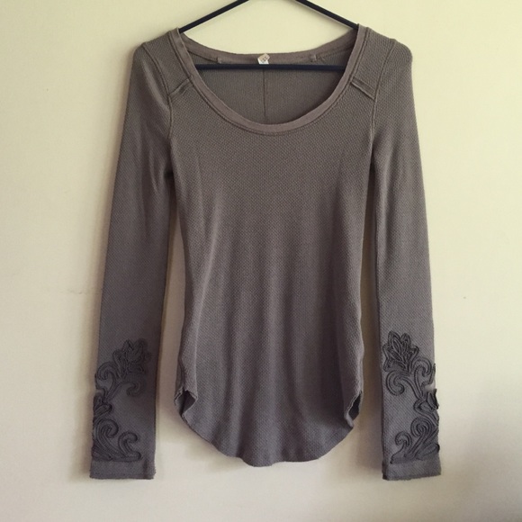 Free People Masquerade Thermal Top