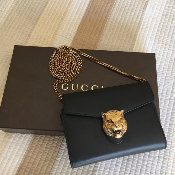 GUCCI Feline shoulder bag