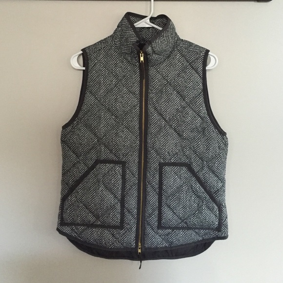 J.Crew Herringbone Vest