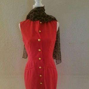 Red Ann Tjan for Kenar dress