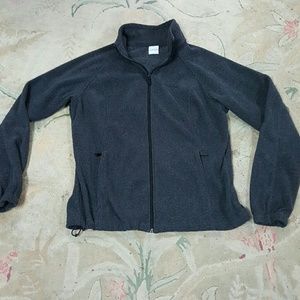 Columbia grey sz XL fleece jacket