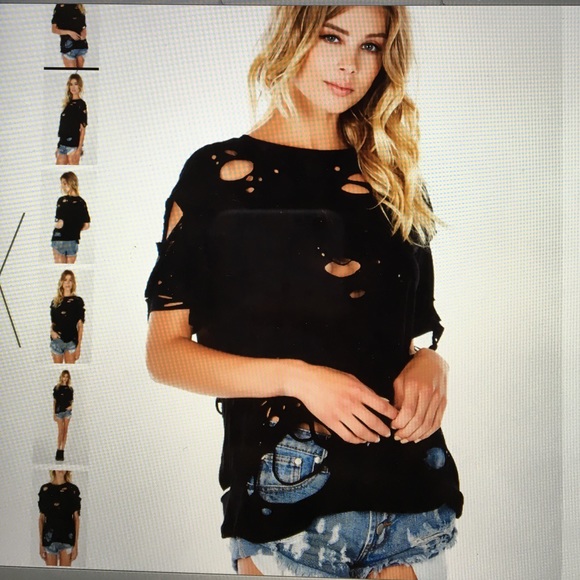 Distressed Tee - Picture 4 of 4