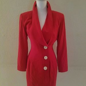 Red size 4 dress