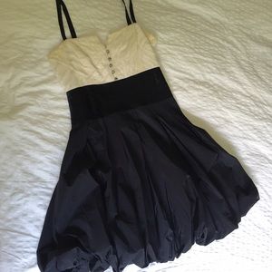 BCBGMaxAzria Tuxedo-Style Cocktail Dress