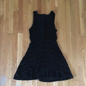 Black Lace Mini Dress