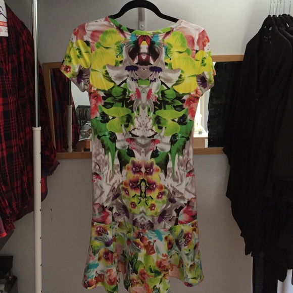 Floral print dress