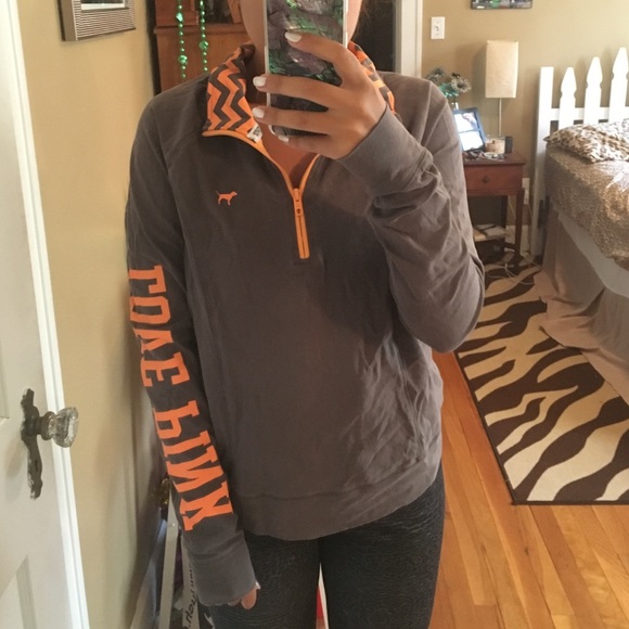 Play Pink quarter zip workout jacket