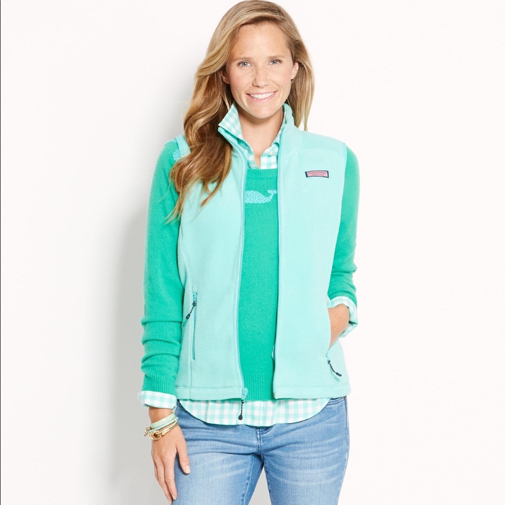 Turquoise Vineyard Vines Vest