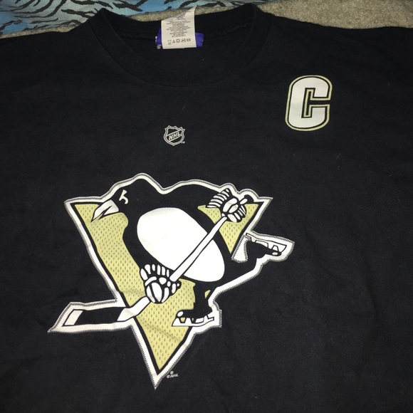 Black Pittsburgh Penguins Crosby shirts