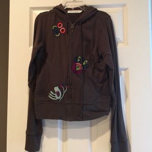 Embroidered hoodie