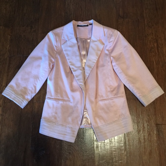 Blush blazer