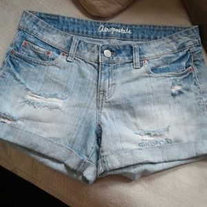 Distressed Boyfriend Shorts
