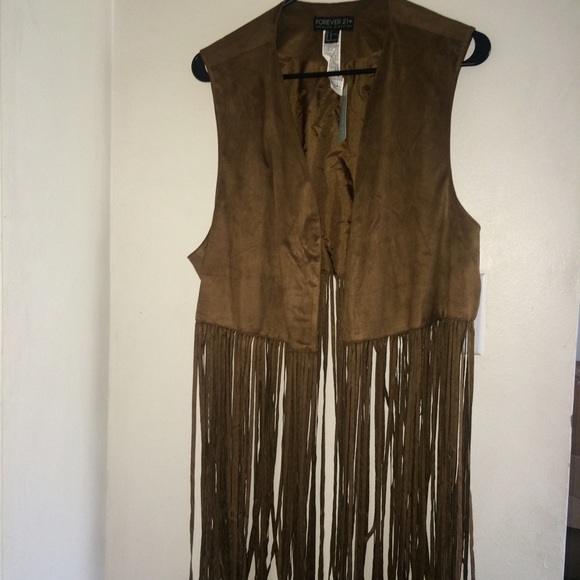 Suede vest
