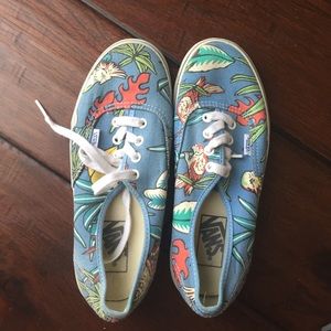 Vans limited edition floral print