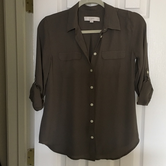 Gray blouse