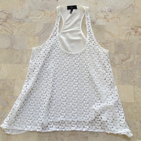 Aqua (from Bloomie's) size large crotchet tank
