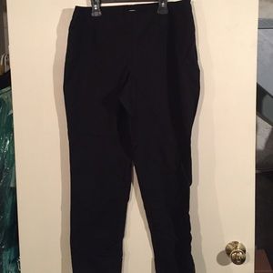 Ellen Tracy black dress pants
