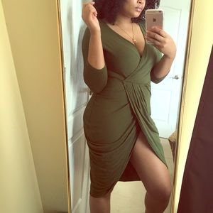 Green dress