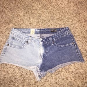 Jean shorts