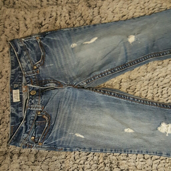 Aeropostale skinny flare jeans 5/6 long