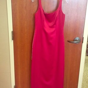 Red night out dress