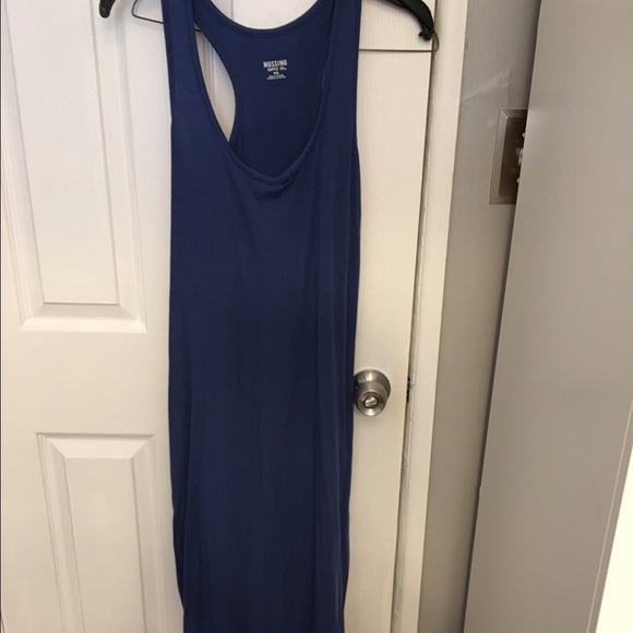 Blue maxi dress