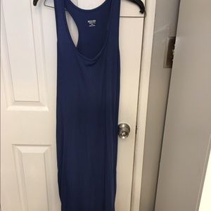 Blue maxi dress