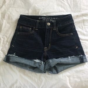 AMERICAN EAGLE HIGH WAISTED SHORTS