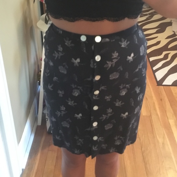 American Eagle button down skirt