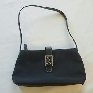 LAUREN RALPH LAUREN Black Mini Strapped Handbag