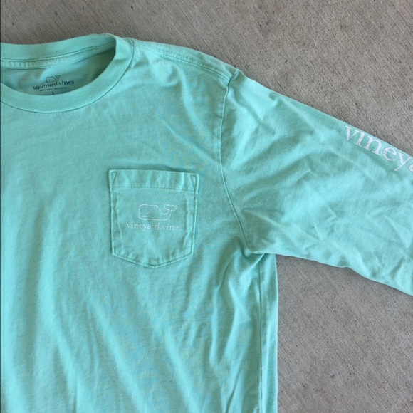 Turquoise Vineyard Vines Tee