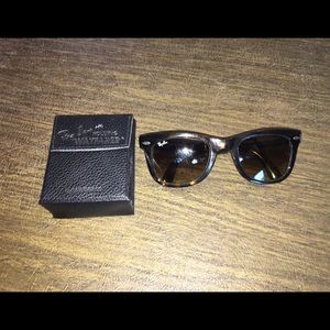Rayban folding wayfarer sunglasses