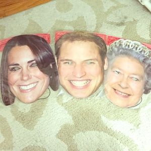 Royal family face masks