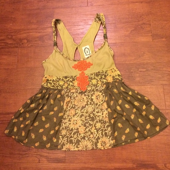 Free People beaded top