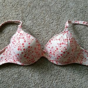 Floral Microfiber Bra
