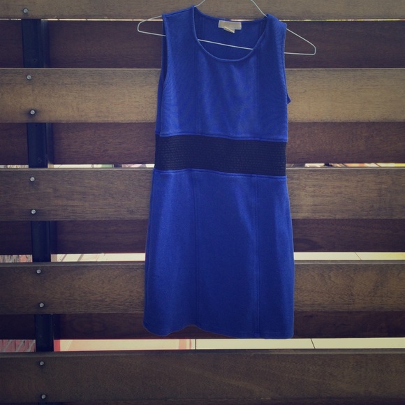Michael by Michael Kors Blue shift dress size 8