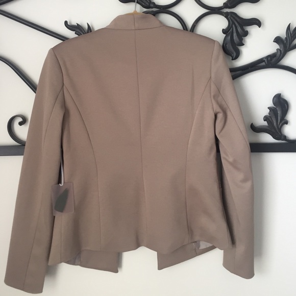 Sleek and Casual Khaki Career Jacket NWT - Picture 3 of 3