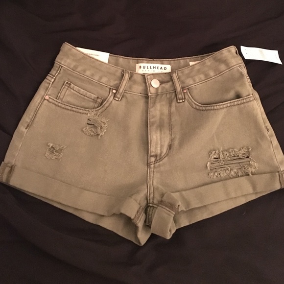 bullhead high waisted Jean shorts