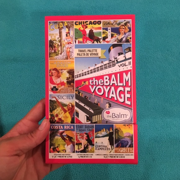 The balm voyage palette from the balm