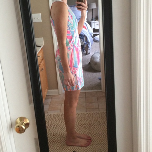 Lilly Pulitzer Lynn Shift in Out to Sea - Picture 2 of 3
