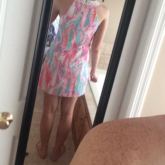 Lilly Pulitzer Lynn Shift in Out to Sea - Picture 3 of 3