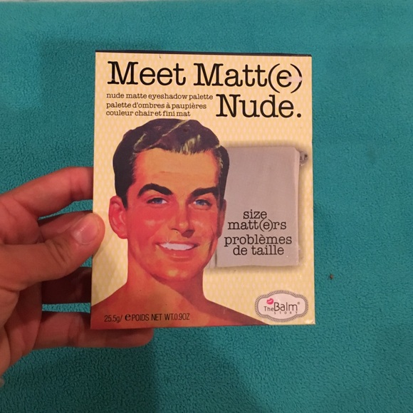 Meet Matt(e) Nude palette from the balm